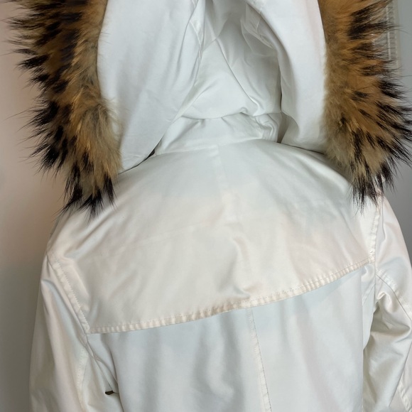 BURBERRY Babthorpe Fur Trimmed Hooded Parka Coat Jacket \\ S - Picture 13 of 15